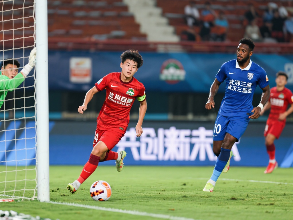 在最近的中超联赛中，浙江队以一场酣畅淋漓